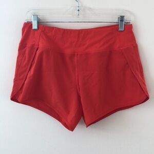 NWT CRZ YOGA Sports Athletic Swim Shorts in Poppy size Small